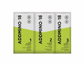 ADDMINO-18 HAIR REBORN SACHET 10ML+10ML+5ML 1STUK ADDMINO-18 HAIR REBORN SACHET 10ML+10ML+5ML 1STUK